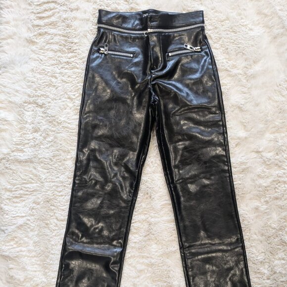 Faux Leather Pants Zara - Picture 1 of 5